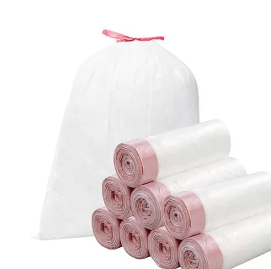 13-Gallon Tall Kitchen Drawstring Trash Bags – Lavender Scented | 40 Count
